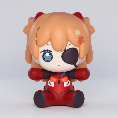 【アクションフィギュア】ヱヴァンゲリヲン新劇場版 Huggy Good Smile 式波・アスカ・ラングレー アイパッチVer.