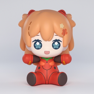 【アクションフィギュア】ヱヴァンゲリヲン新劇場版 Huggy Good Smile 式波・アスカ・ラングレー プラグスーツVer.