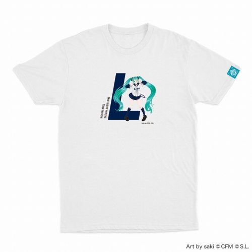グッズ Tシャツ 初音ミク 埼玉西武ライオンズ Tシャツ 8等身 Sサイズ アニメイト グッズ Tシャツ 初音ミク 埼玉西武ライオンズ Tシャツ 8等身 Sサイズ アニメイト