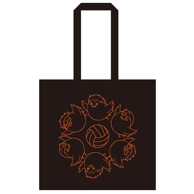 【グッズ-バッグ】ハイキュー!! ニットトート 烏野高校