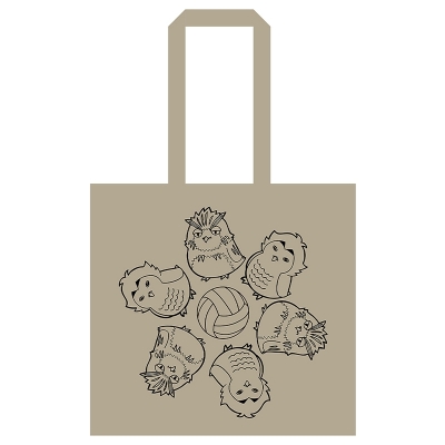 【グッズ-バッグ】ハイキュー!! ニットトート 梟谷学園高校