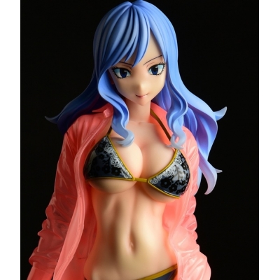 【美少女フィギュア】FAIRY TAIL ジュビア・ロクサー Gravure_Style 『黒ビキニ!!』 濡れ透けワイシャツSP 1/6 完成品フィギュア