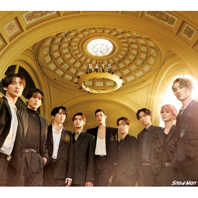 【音楽】Snow Man/RAYS <初回盤A>【AL+Blu-ray Disc】