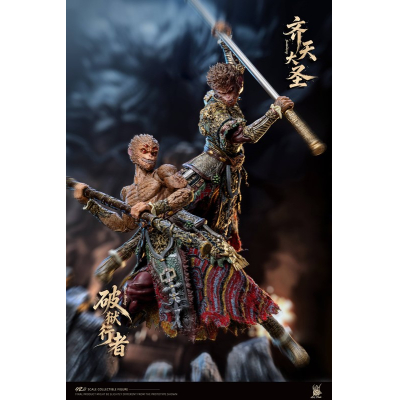 【アクションフィギュア】孫悟空 斉天大聖&破獄の行者 2体セット 1/12【メーカー特典付】