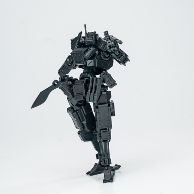 【プラモデル】3 min projectシリーズ FENRIR(フェンリル)突撃型(ブラック) 1/18