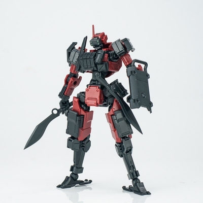【プラモデル】3 min projectシリーズ FENRIR(フェンリル)突撃型(レッド) 1/18