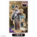 【グッズ-スタンドポップ】ツキウタ。 木製スタンド<Six Gravity/睦月 始>【カラオケの鉄人コラボ (歌月陰陽録 黒白歌合)】の画像