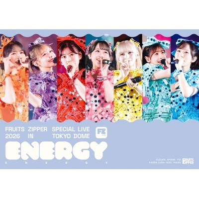 【Blu-ray】FRUITS ZIPPER/FRUITS ZIPPER SPECIAL LIVE 2026「ENERGY」