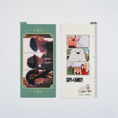 【グッズ-下敷き】SPY×FAMILY T&T/SPY×FAMILY/ほぼ日の下敷き SPY×FAMILY weeksサイズ用