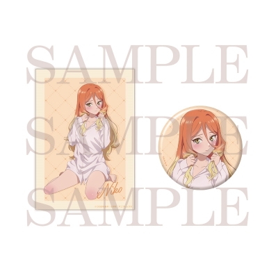 【グッズ-セットもの】「帝乃三姉妹は案外、チョロい。」 ビッグ缶バッジ&ブロマイドセット(帝乃 二琥)