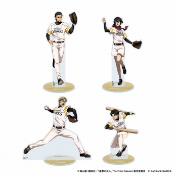 グッズ-スタンドポップ】進撃の巨人×パ・リーグ6球団コラボ 2024進撃の 