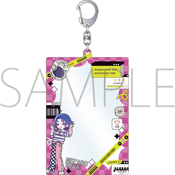 【グッズ-カードケース】18TRIP 硬質カードホルダー／夜半 子タろ