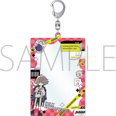 【グッズ-カードケース】18TRIP 硬質カードホルダー/白光 琉衣