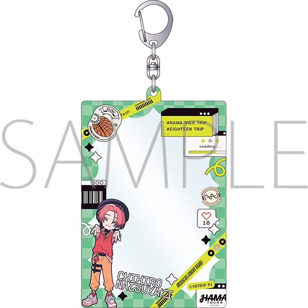 【グッズ-カードケース】18TRIP 硬質カードホルダー／夏焼 千弥