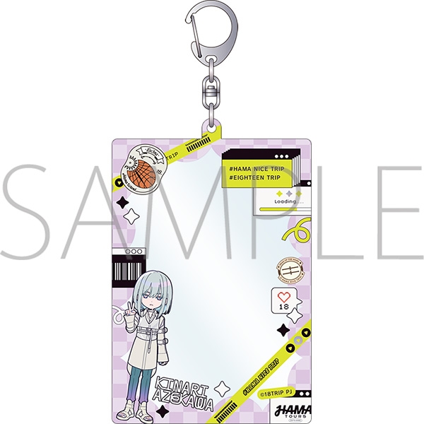 【グッズ-カードケース】18TRIP 硬質カードホルダー／畔川 幾成