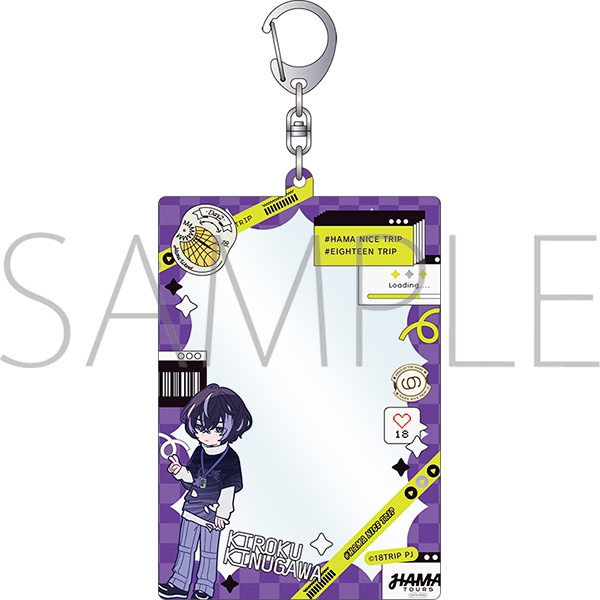 【グッズ-カードケース】18TRIP 硬質カードホルダー／衣川 季肋