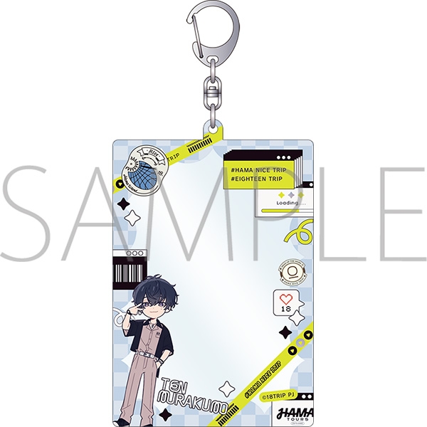 【グッズ-カードケース】18TRIP 硬質カードホルダー／叢雲 添