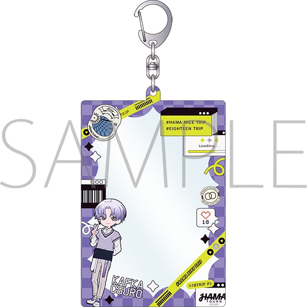 【グッズ-カードケース】18TRIP 硬質カードホルダー／大黒 可不可