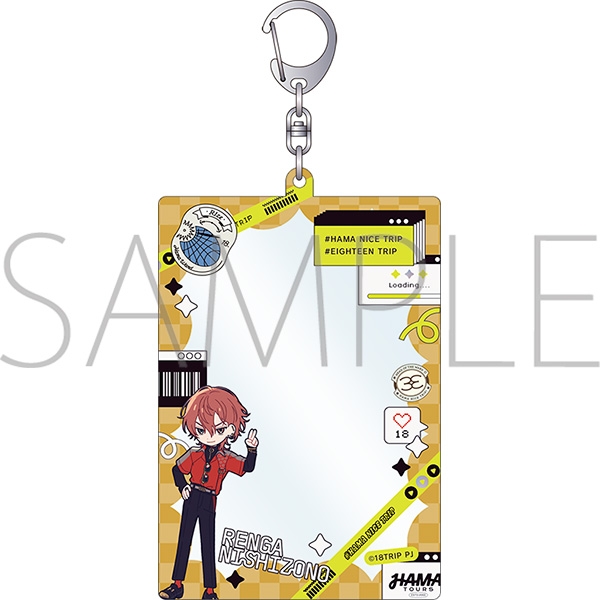 【グッズ-カードケース】18TRIP 硬質カードホルダー／西園 練牙