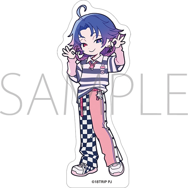 【グッズ-ステッカー】18TRIP ステッカー／夜半 子タろ
