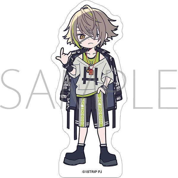 【グッズ-ステッカー】18TRIP ステッカー／白光 琉衣