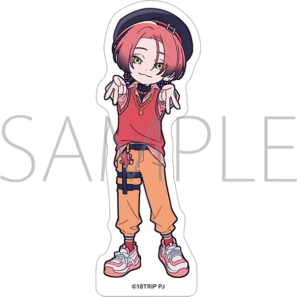 【グッズ-ステッカー】18TRIP ステッカー／夏焼 千弥