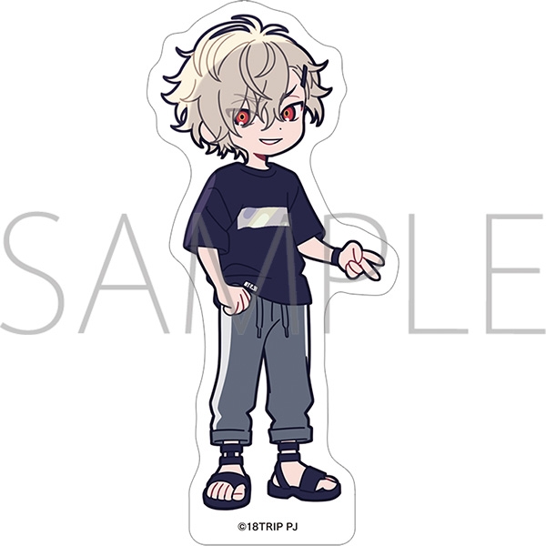 【グッズ-ステッカー】18TRIP ステッカー／久楽間 潮