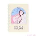 【グッズ-ノート】ワンピース WリングノートB6 ONE PIECE HEROINES ナミ&ロビンの画像