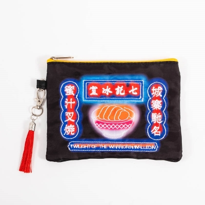 【グッズ-ポーチ】トワイライト・ウォリアーズ 蜜汁叉燒 モデル 刺繍ポーチ