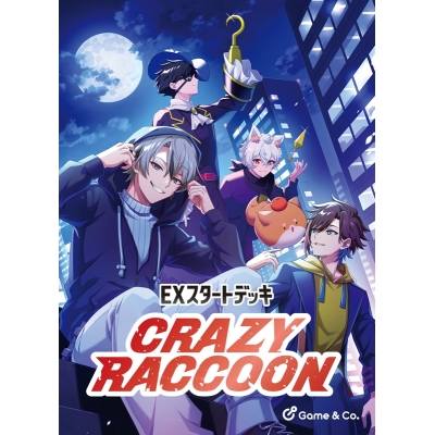 【TCG-カードゲーム】Xross Stars EXスタートデッキ『Crazy Raccoon』