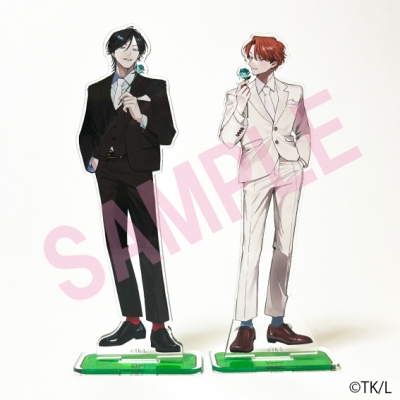 【グッズ-スタンドポップ】BE・BOY GOLD 描き下ろしペアアクリルスタンド 倉橋トモ 【BE・BOY GOLD展】