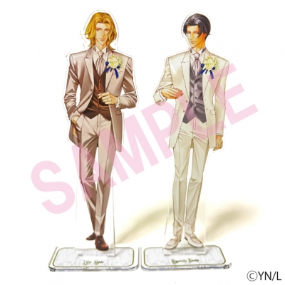 【グッズ-スタンドポップ】BE・BOY GOLD 描き下ろしペアアクリルスタンド 新田祐克 【BE・BOY GOLD展】