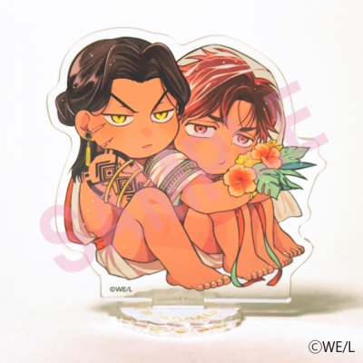 【グッズ-スタンドポップ】BE・BOY GOLD 描き下ろしSDアクリルスタンド 蝦夷森わに 【BE・BOY GOLD展】