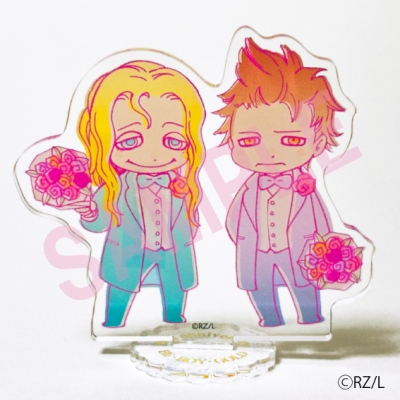 【グッズ-スタンドポップ】BE・BOY GOLD 描き下ろしSDアクリルスタンド 座裏屋蘭丸 【BE・BOY GOLD展】