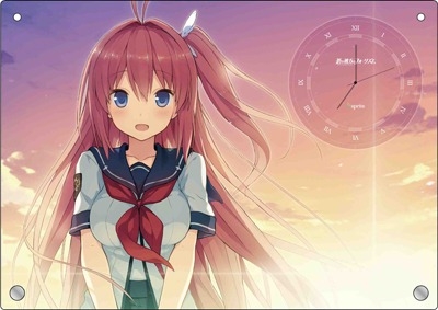 グッズ-時計】蒼の彼方のフォーリズム 倉科明日香 アクリルクロック 