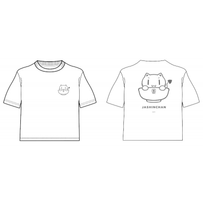 【グッズ-Tシャツ】蒼の彼方のフォーリズム どんぶり邪神ちゃん Tシャツ 白 M