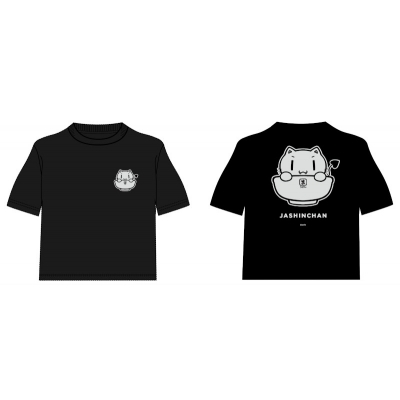 【グッズ-Tシャツ】蒼の彼方のフォーリズム どんぶり邪神ちゃん Tシャツ 黒 XL