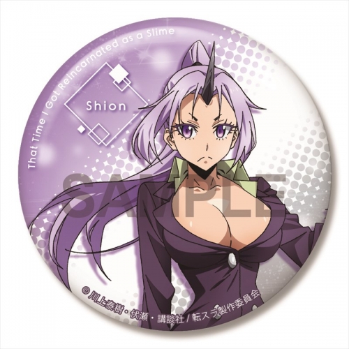 グッズ バッチ 転生したらスライムだった件 ビッグ缶バッジ シオン アニメイト
