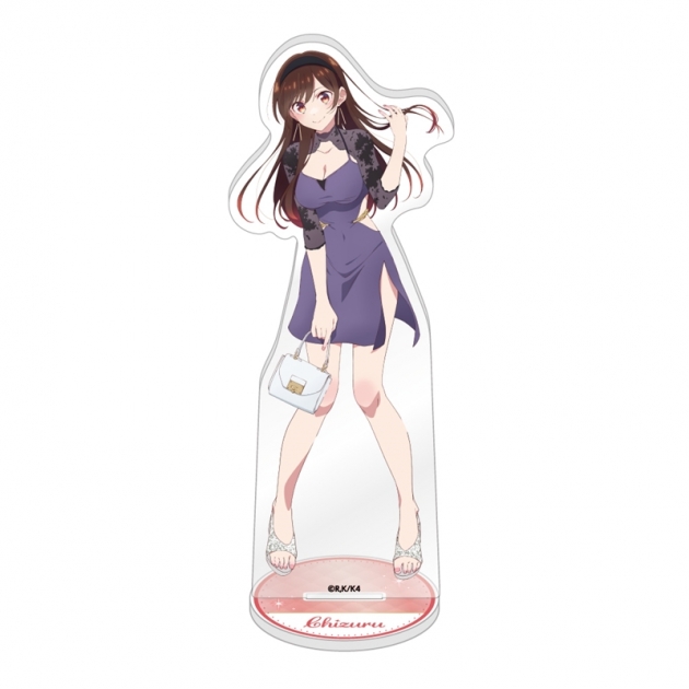 【グッズ-スタンドポップ】彼女、お借りします 描き下ろしアクリルスタンド ドレスver./水原千鶴