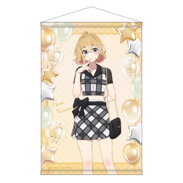 【グッズ-タペストリー】彼女、お借りします 描き下ろしB2タペストリー ドレスver./七海麻美