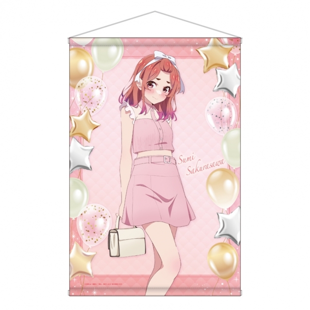 【グッズ-タペストリー】彼女、お借りします 描き下ろしB2タペストリー ドレスver./桜沢墨