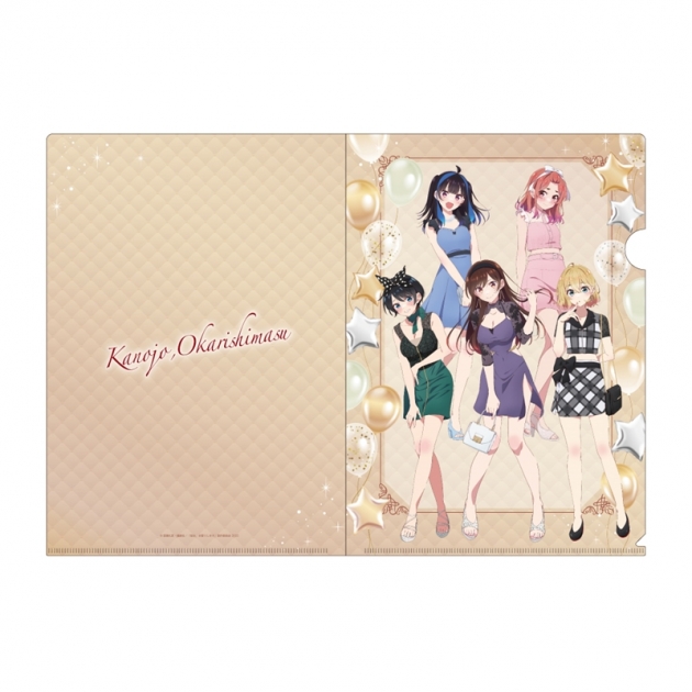 【20%OFF】【グッズ-クリアファイル】彼女、お借りします 描き下ろしクリアファイル