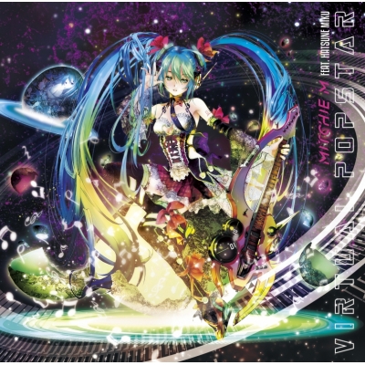 【アルバム】Mitchie M feat.初音ミク/バーチャル・ポップスター 初回限定盤