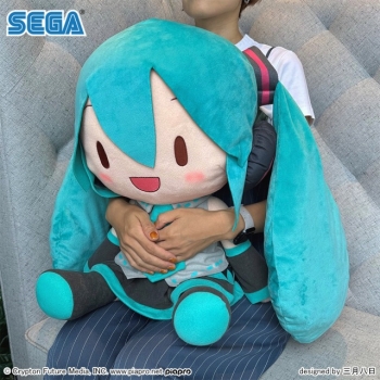 グッズ-ぬいぐるみ】初音ミク ふわぷち どでかジャンボぬいぐるみ 
