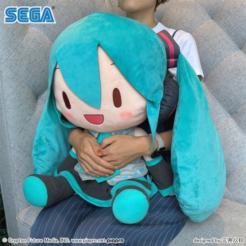 グッズ-ぬいぐるみ】初音ミク ふわぷち どでかジャンボぬいぐるみ 