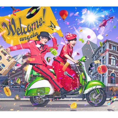 【アルバム】angela/Welcome! 初回限定盤