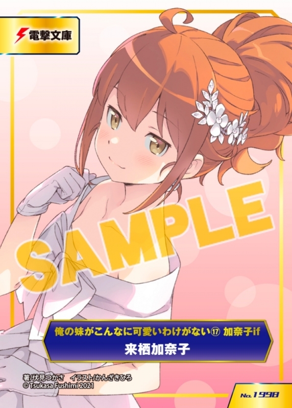 小説 俺の妹がこんなに可愛いわけがない 17 加奈子if アニメイト