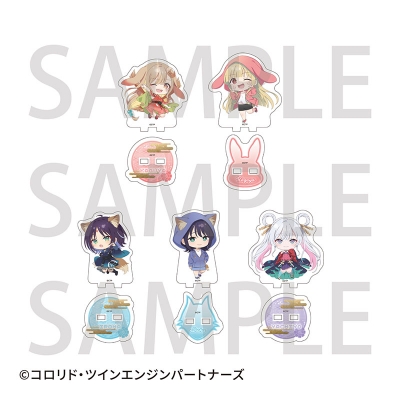 【グッズ-スタンドポップ】超かぐや姫!【受注生産・同時通販】 トレーディングミニアクリルスタンド A【アニメイトカフェ】