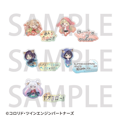 【グッズ-ステッカー】超かぐや姫!【受注生産・同時通販】 トレーディングステッカーセット A【アニメイトカフェ】
