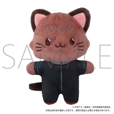【グッズ-キーホルダー】呪術廻戦 第3期 withCATアイマスク付きミニぬいぐるみキーホルダー/虎杖 悠仁